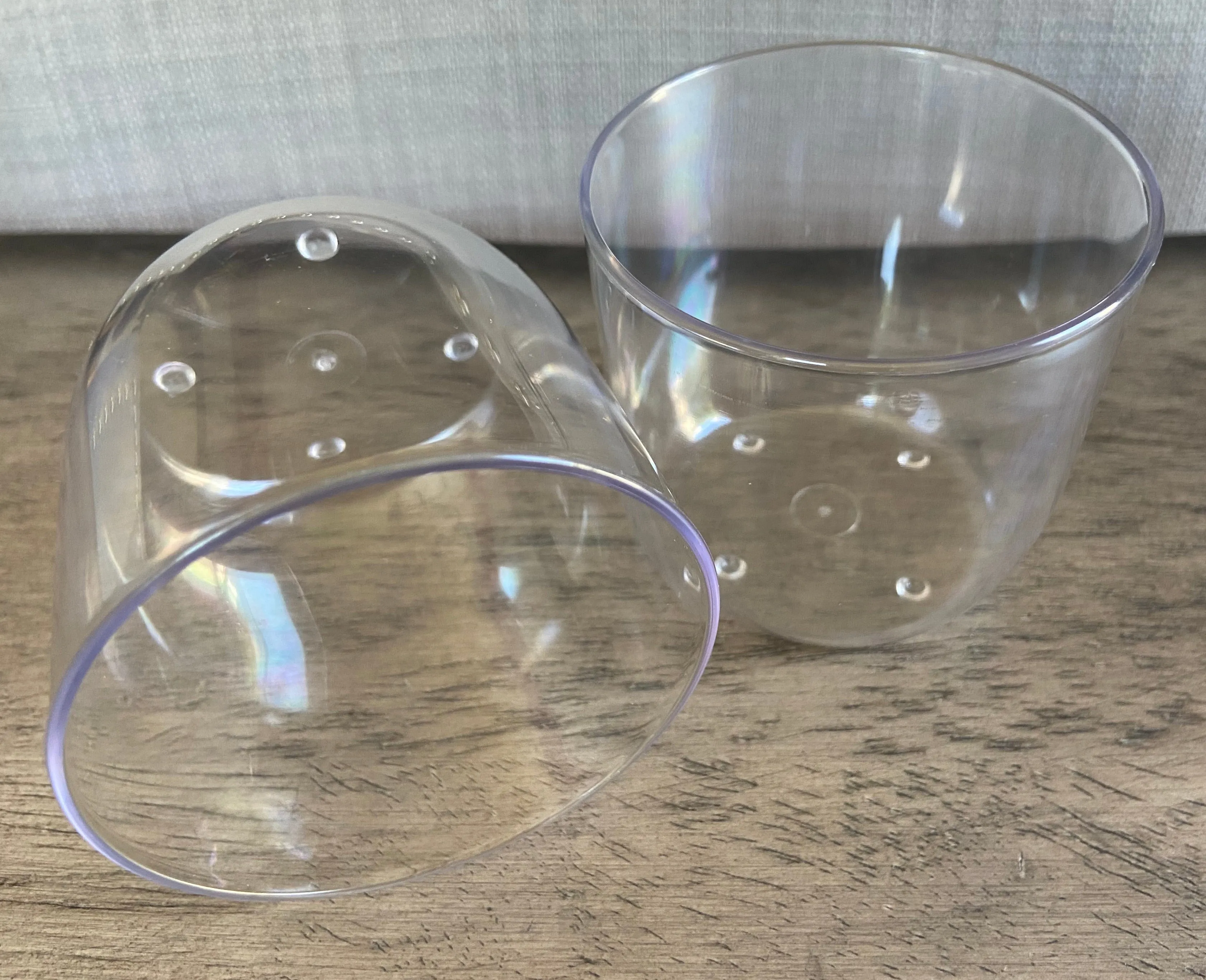 4 oz Polycarbonate Candle Containers (Discontinued) - Plastic Votive Candle Cups