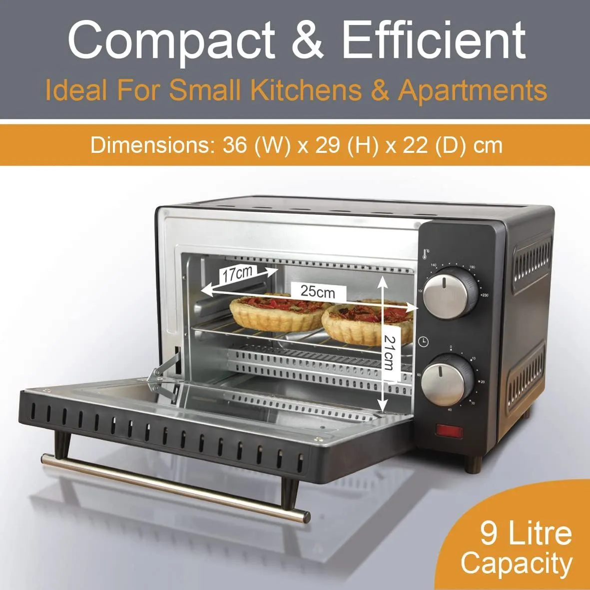 650W Compact Oven 34509