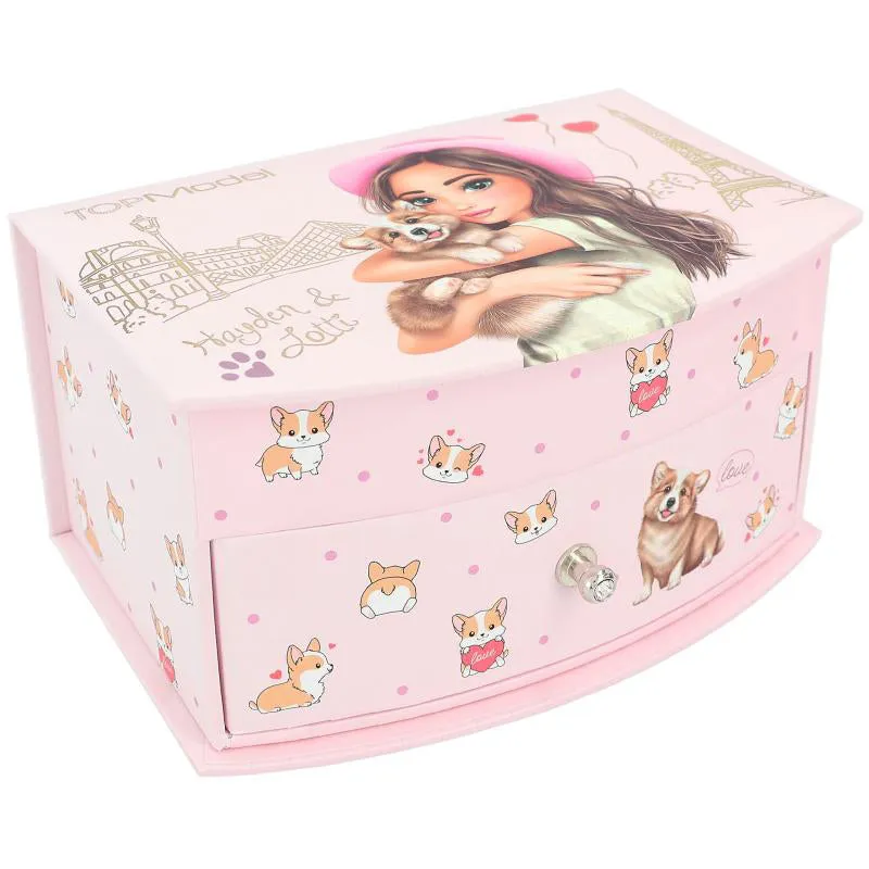 Depesche Topmodel Jewellery Box Small Corgi