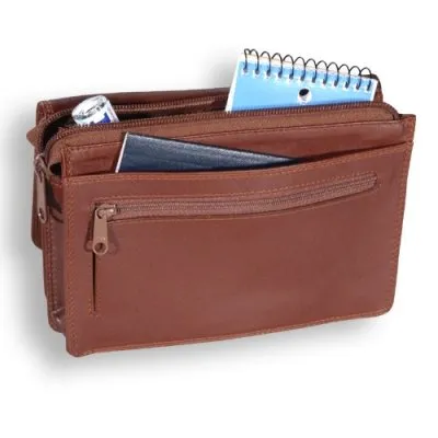 Derek Alexander Leather Functional Unisex Organizer