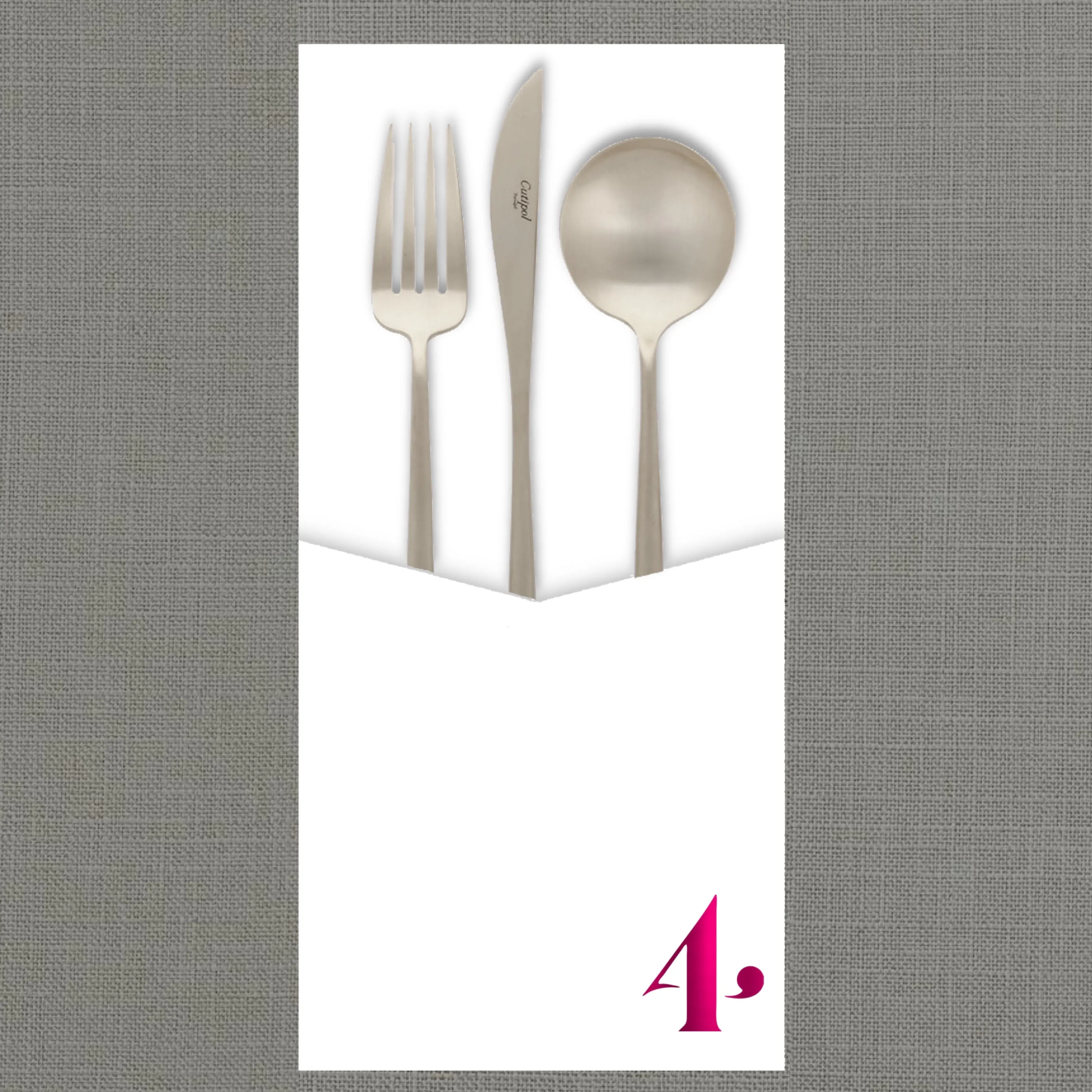 Foil Celebrate! 4 - Cutlery Pouch