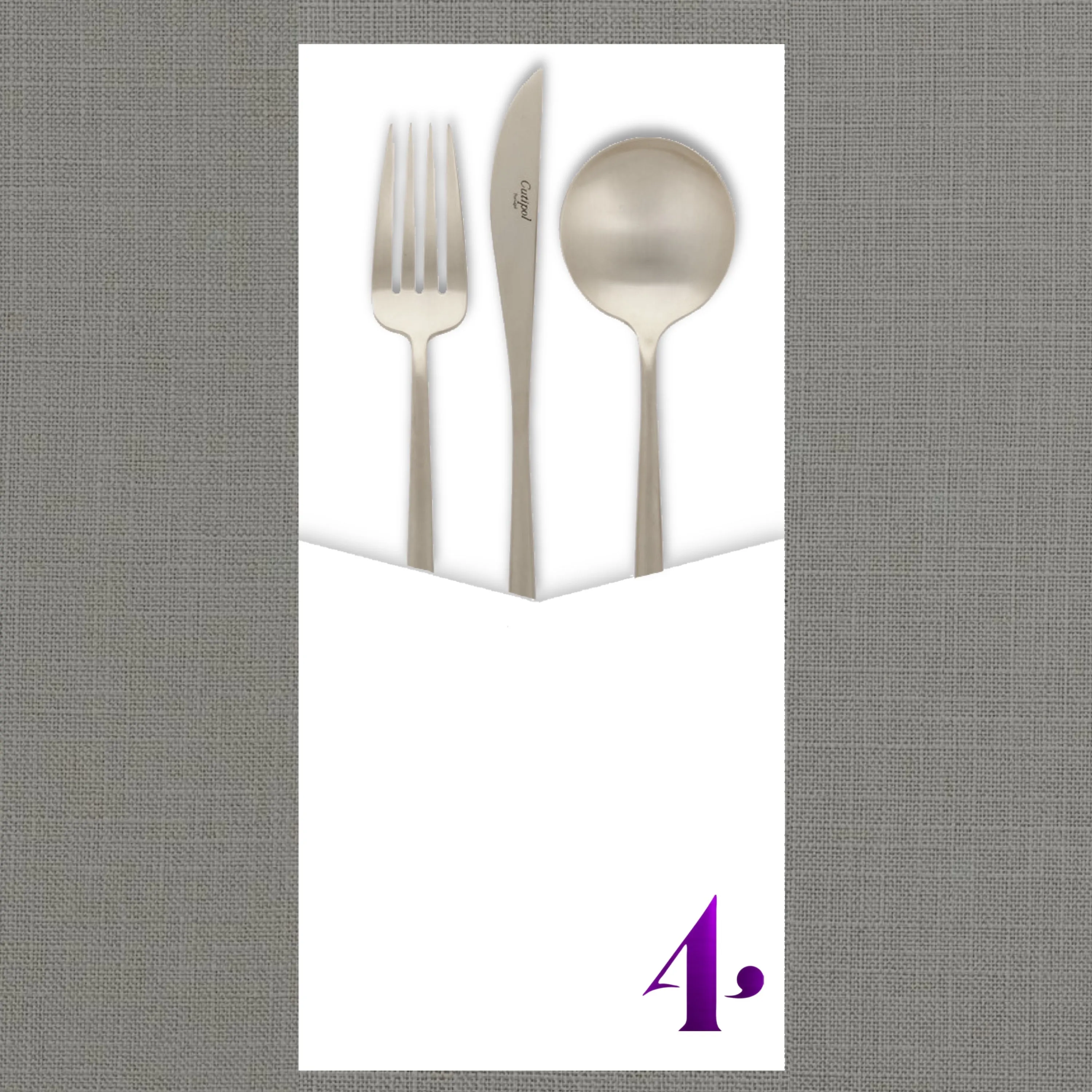Foil Celebrate! 4 - Cutlery Pouch