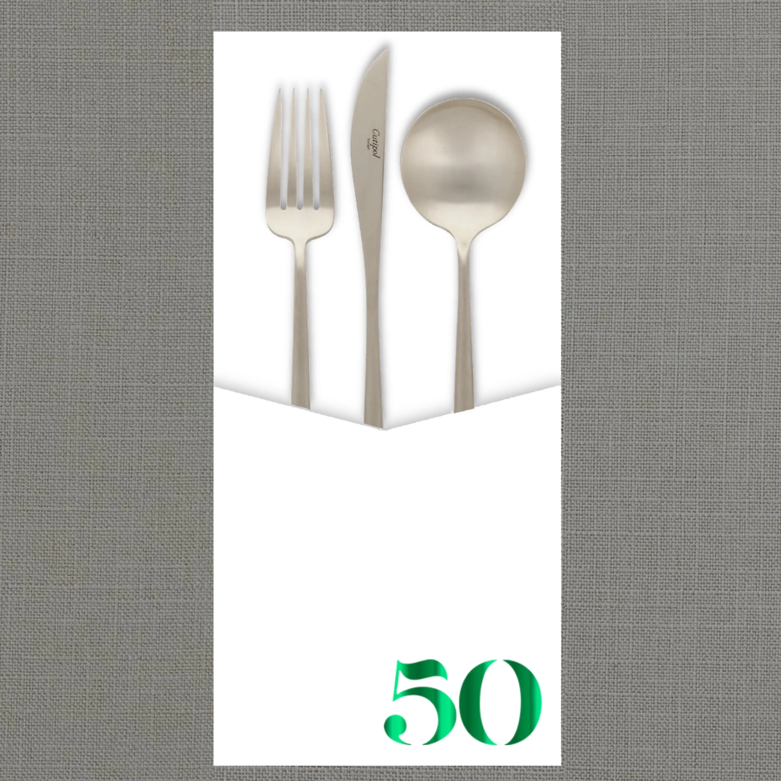 Foil Celebrate! 50 - Cutlery Pouch