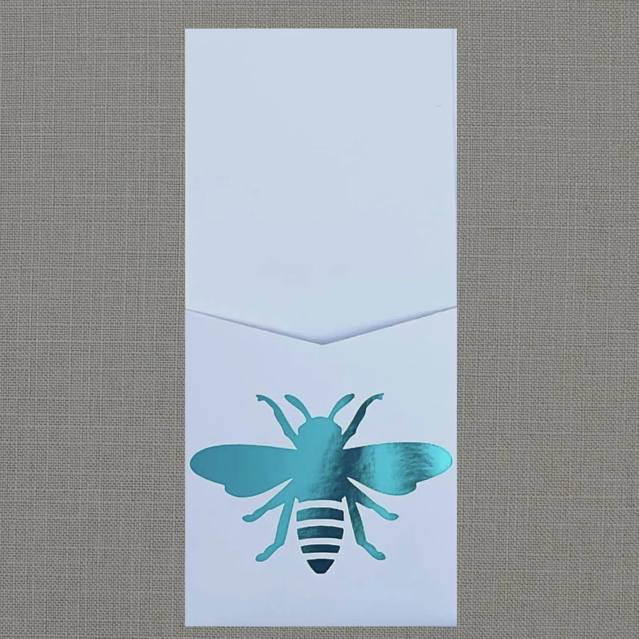 Foil Diamond Bee - Cutlery Pouch