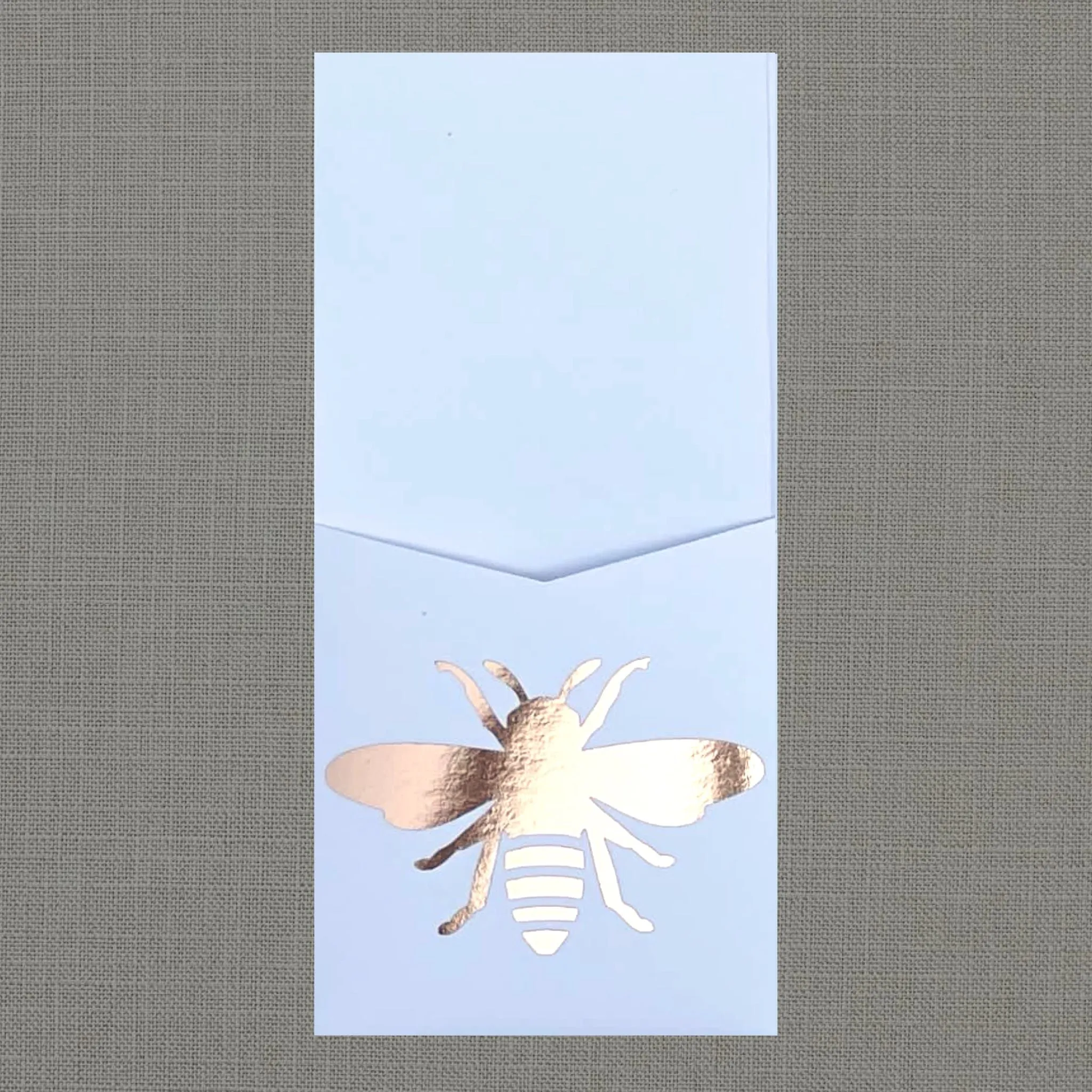 Foil Diamond Bee - Cutlery Pouch