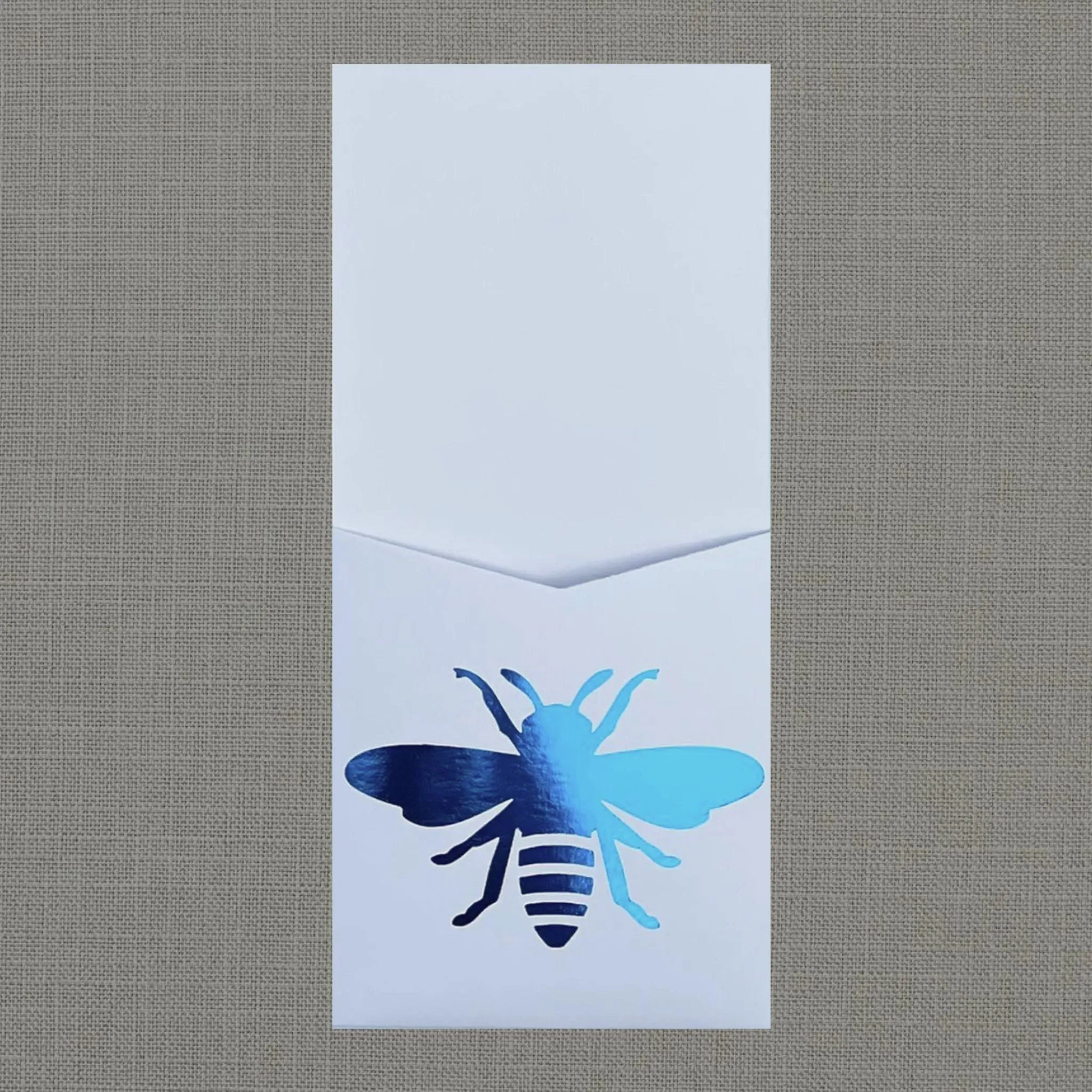 Foil Diamond Bee - Cutlery Pouch