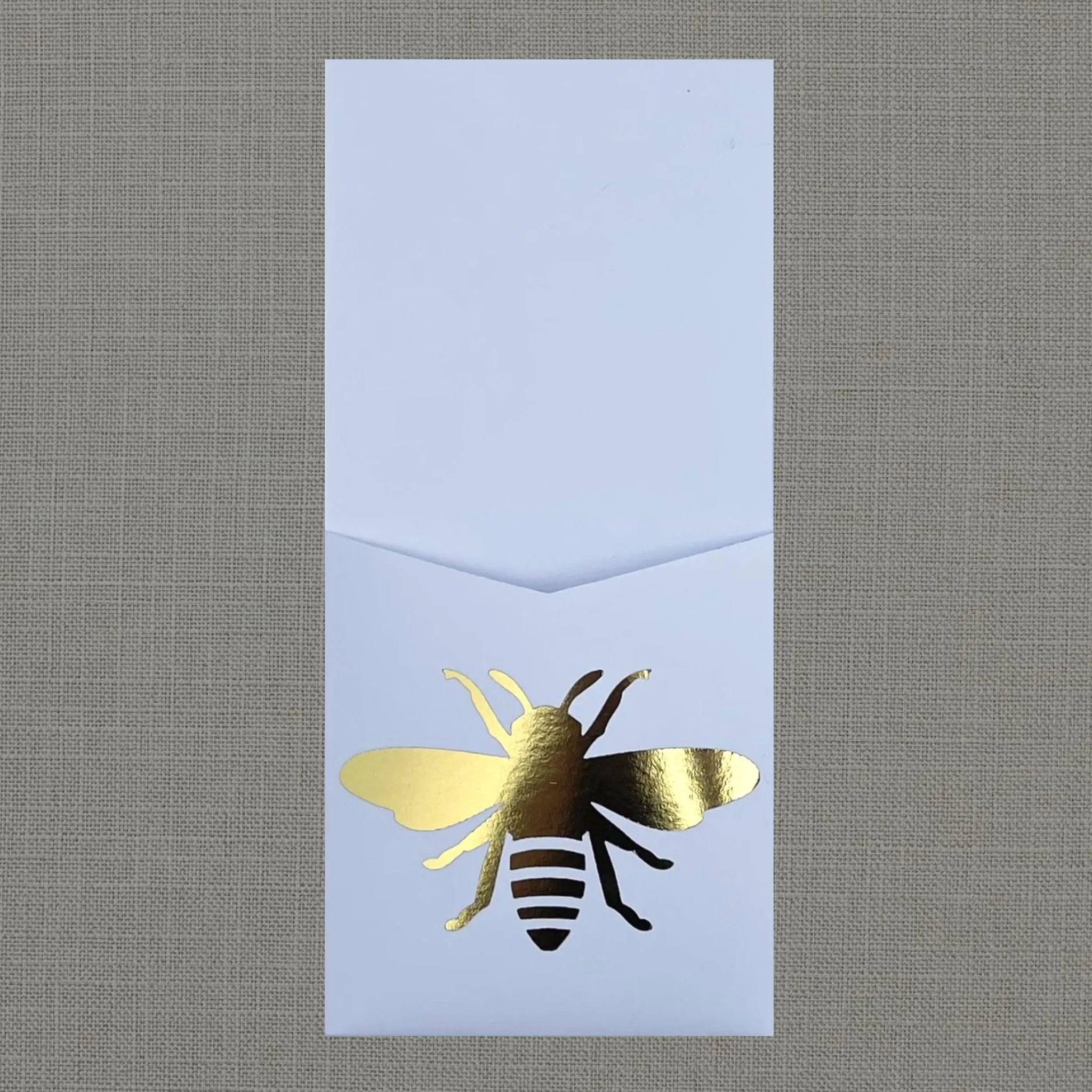 Foil Diamond Bee - Cutlery Pouch