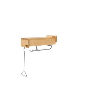 Glideware / GLD-CV14-1 / Wood Pull Out Valet for Custom Closet Organizers