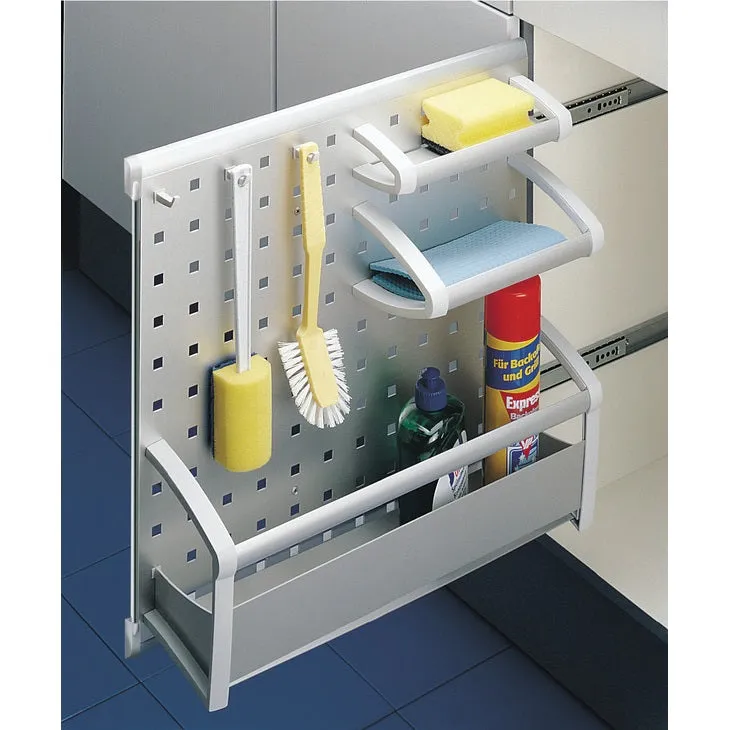 Hafele Modular Organizer with Flexible Configurations Base Pull-Out for Kitchen Base or Vanity