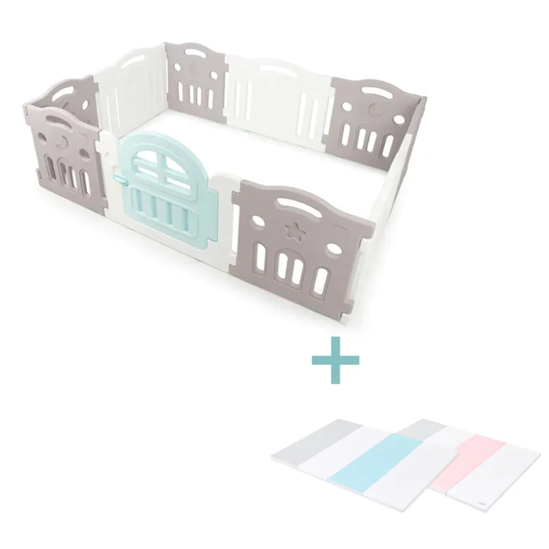 Ifam Fence Playpens Marshmallow Plus Baby Room   Folder Mat Set