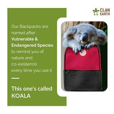 Koala Walnut Brown - Everyday Carry Eco-Friendly Backpack