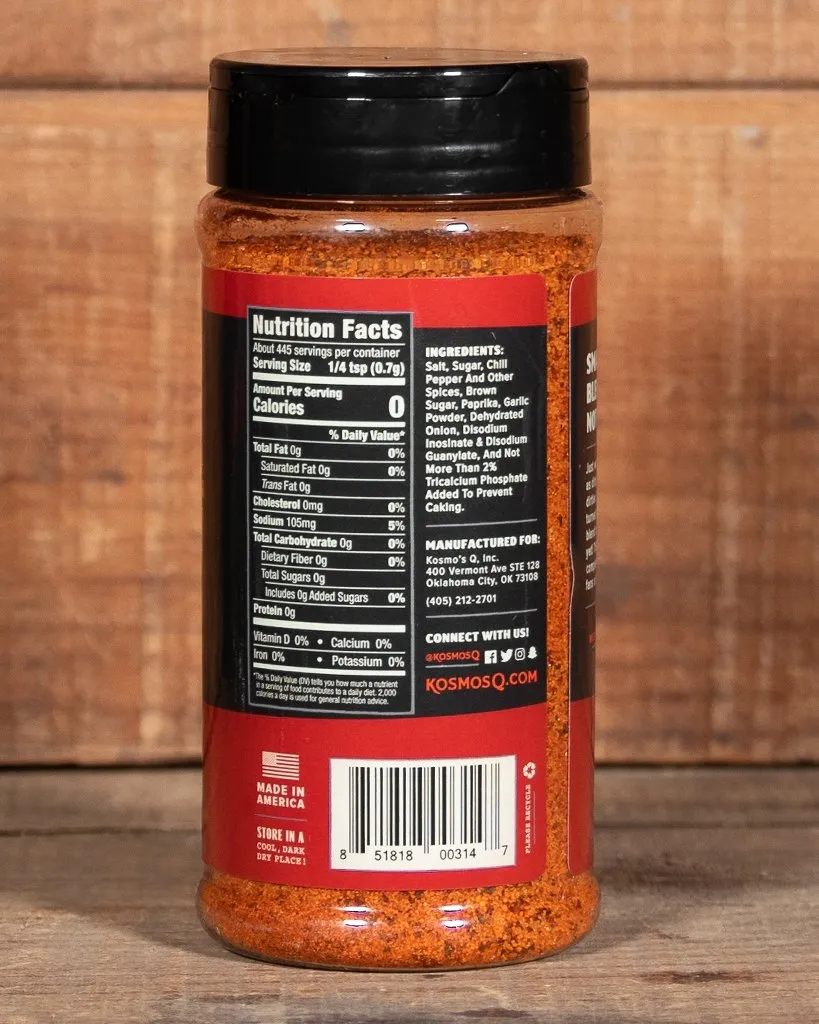 Kosmo's Dirty Bird Hot BBQ Rub