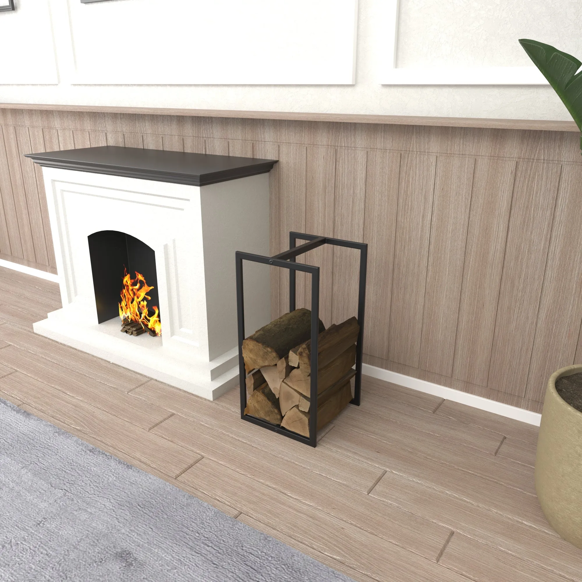 Minimalist Log Holder