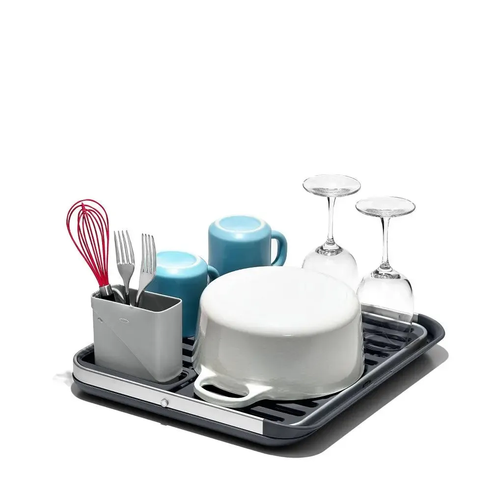 Open Box - OXO Compact Folding Dish Rack