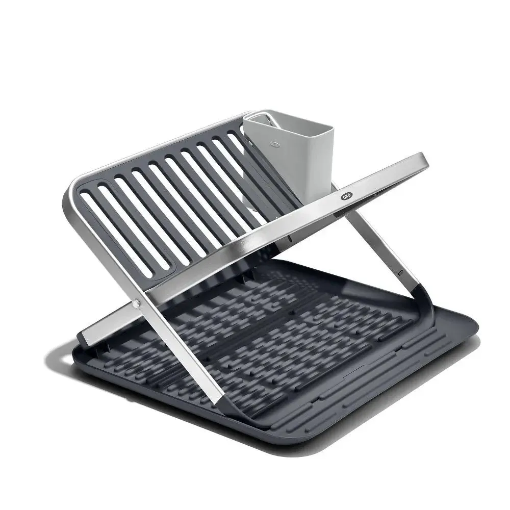 Open Box - OXO Compact Folding Dish Rack