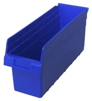 Quantum QSB804 Store-Max Shelf Bins, 6.63" x 17.88" x 8"