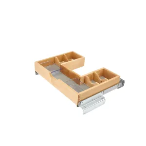Rev-A-Shelf / 486-30VSBSC-SM-1 / Wood Vanity Sink Cabinet Pullout Organizer