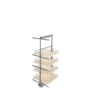 Rev-A-Shelf / 5343-19-MP / Adjustable Solid Surface Pantry System for Tall Pantry Cabinets