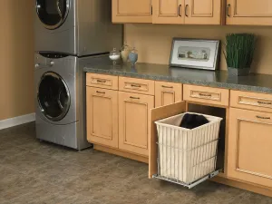 Rev-A-Shelf Pullout Wire Hamper HRV-1520 S CR
