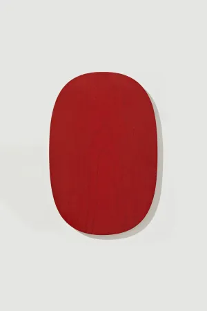 Reversible Ottchil (Korean Lacquer) Serving Platter - M / Red