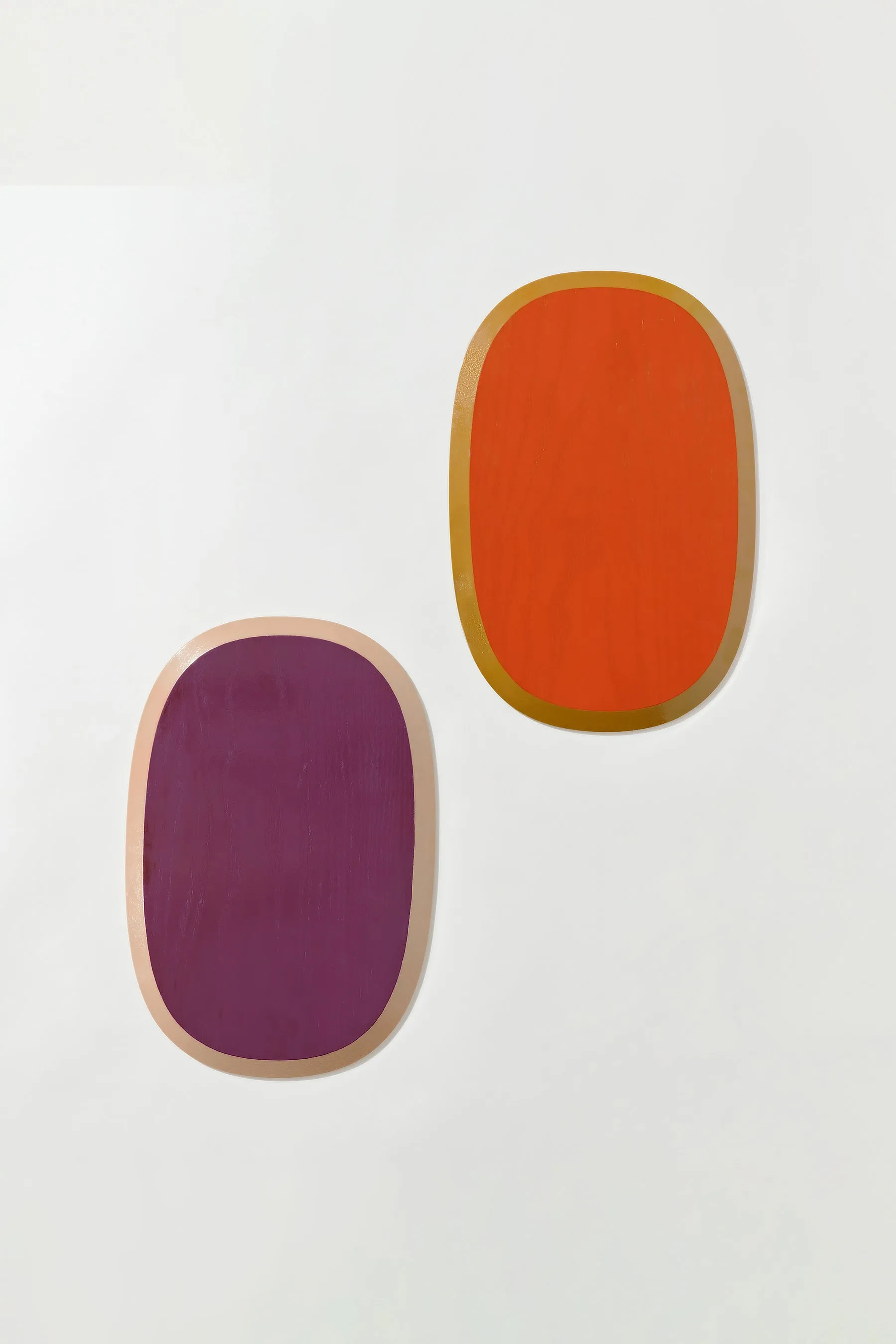 Reversible Ottchil (Korean Lacquer) Serving Platter - M / Red