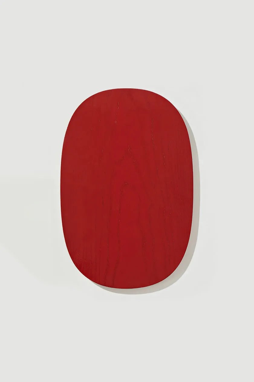 Reversible Ottchil (Korean Lacquer) Serving Platter - M / Red