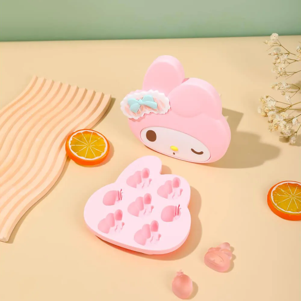Sanrio Face Silicone Ice Cube Trays With Lid