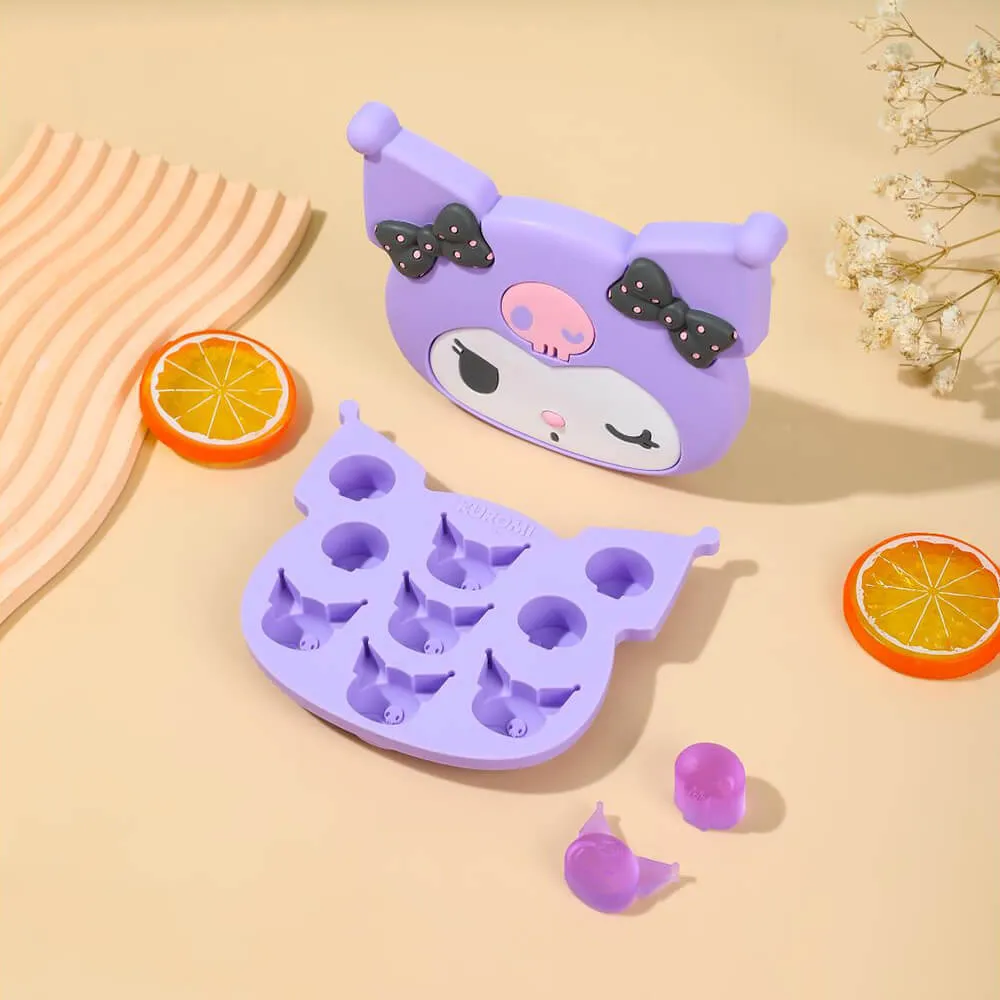 Sanrio Face Silicone Ice Cube Trays With Lid