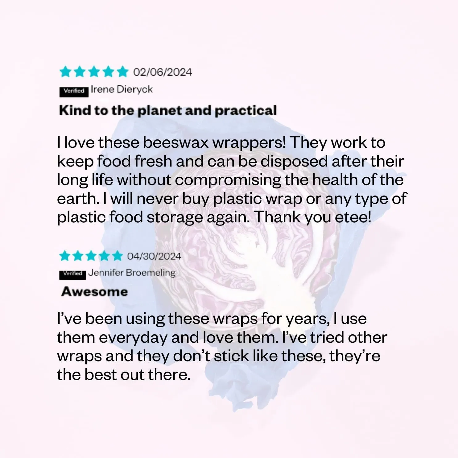 Set of 3 Large Food Wraps