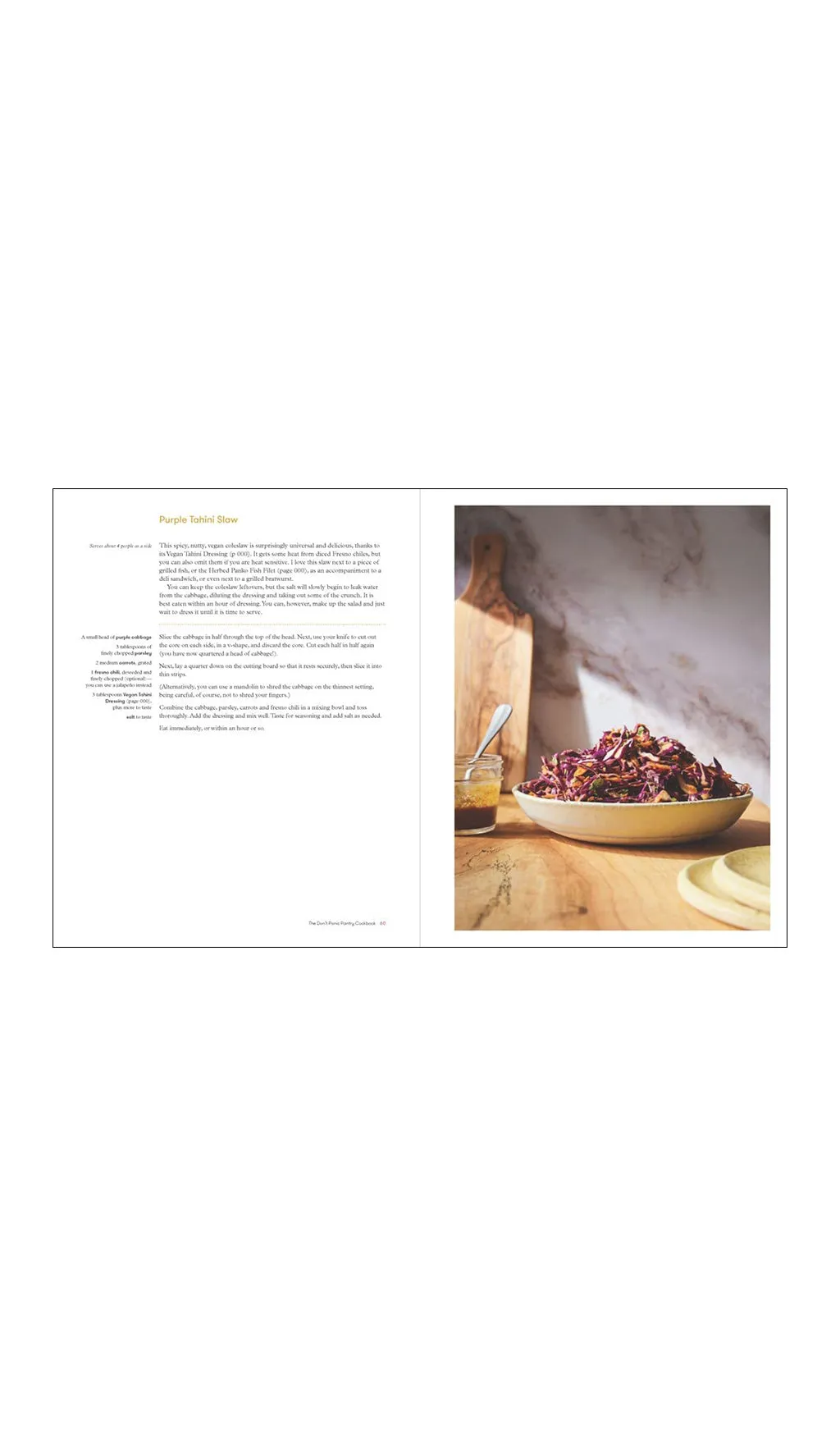 The Don't Panic Pantry Cookbook