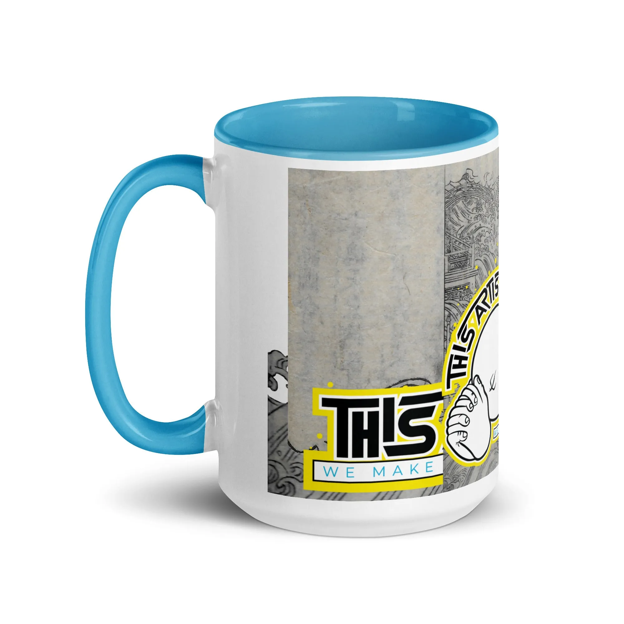 This Artists Dream Mug with Color Inside