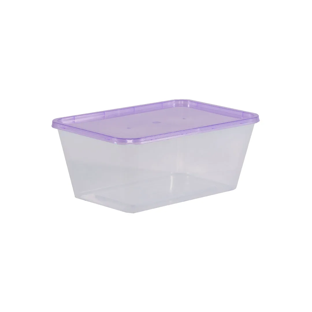 Uratex Rectangular Microwavable Food Container (1000 mL)