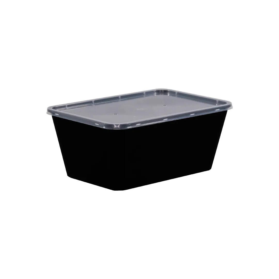 Uratex Rectangular Microwavable Food Container (1000 mL)